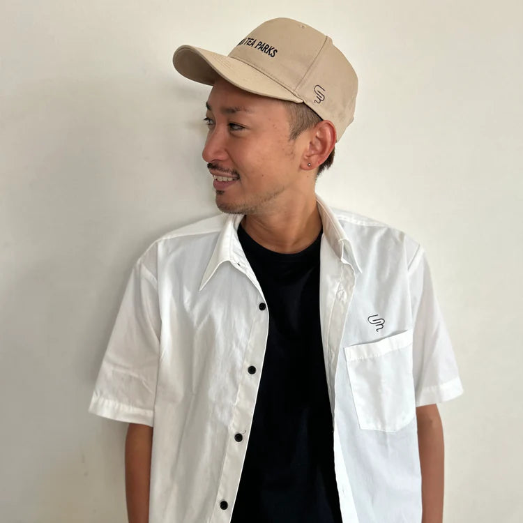 原版棒球帽,附刺繡logo - 米色