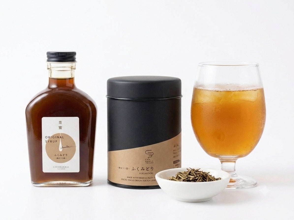 棒ほうじ茶&ほうじ茶シロップセット – CHABAKKA TEA PARKS