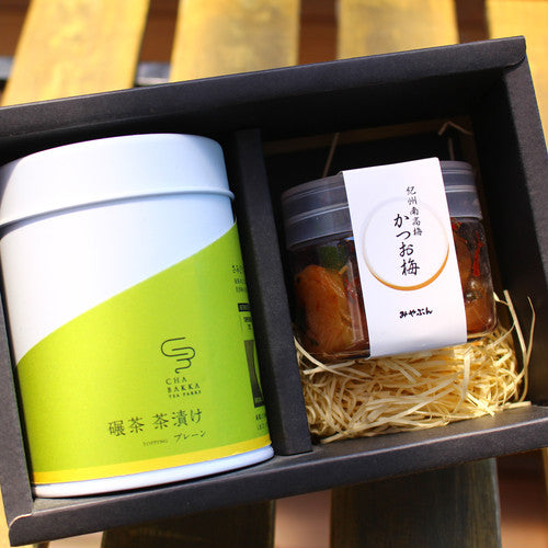 -贈り物おすすめ- 碾茶茶漬け&紀州南高梅セット