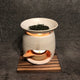 -Recommended Gift- Tokoname Ware Tea Incense Burner & Dedicated Tea Leaf Set