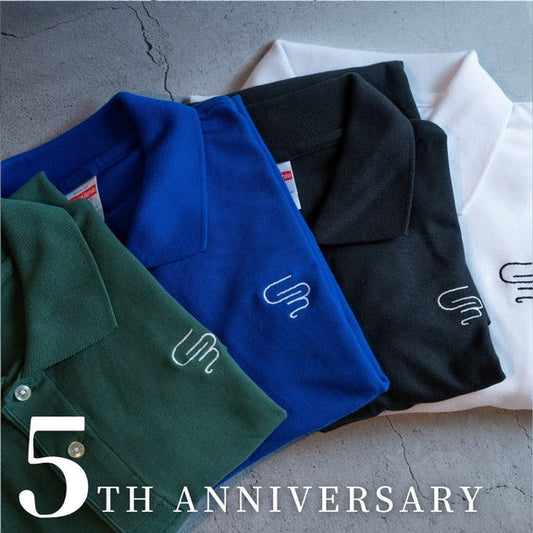 【商品紹介】「5周年記念品」ポロシャツ