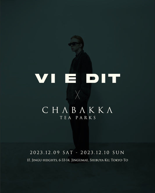 【イベントケータリング】VI E DIT×CHABAKKA TEA PARKS