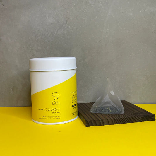＊2025新茶＊【水出しおすすめ】さえあかり-熊本益城-浅蒸し煎茶‐ 茶缶
