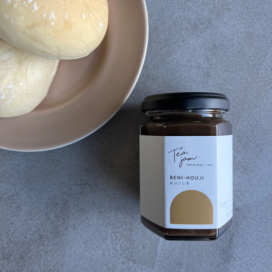 紅ほうじ茶ジャム