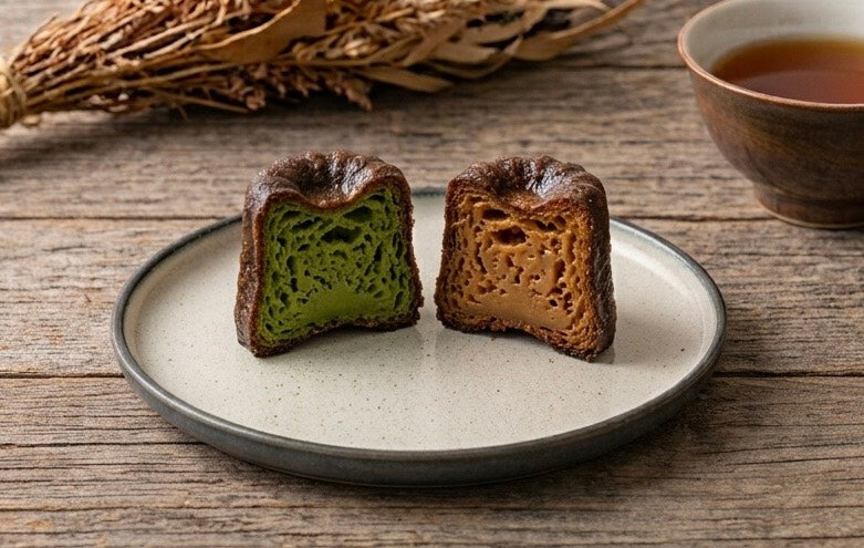 【Regalez Vous × CHABAKKA】日本茶カヌレ（ほうじ茶＆抹茶セット）
