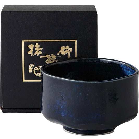 -抹茶- 美濃焼抹茶茶碗(黒)