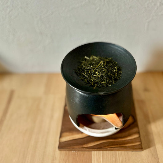 -贈り物おすすめ- 「新色」常滑焼茶香炉 & 専用茶葉セット