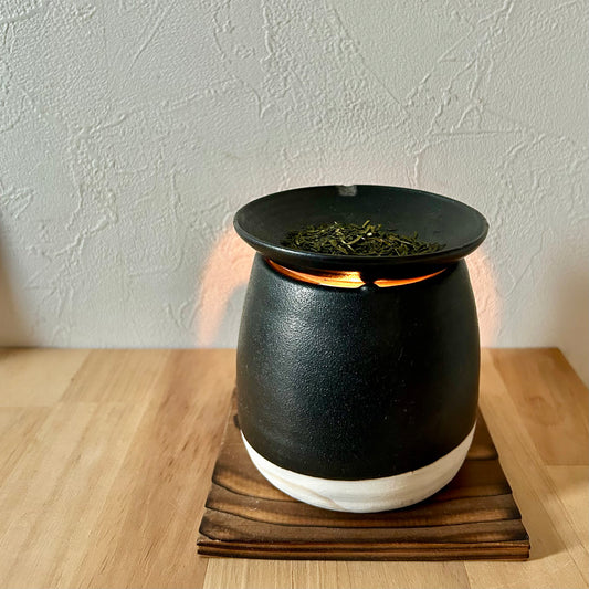 -贈り物おすすめ- 「新色」常滑焼茶香炉 & 専用茶葉セット
