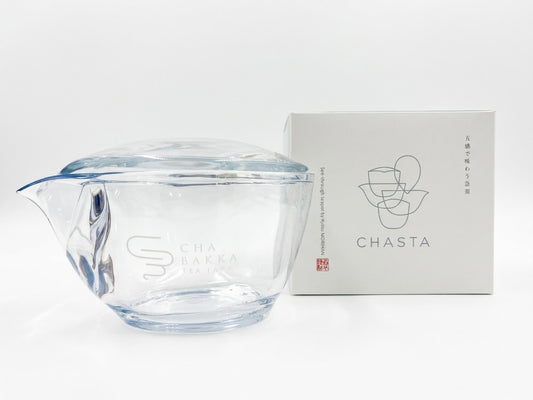 【小町店OPEN記念】CHABAKKAオリジナルロゴ入り五感で味わう急須　CHASTA（チャスタ）