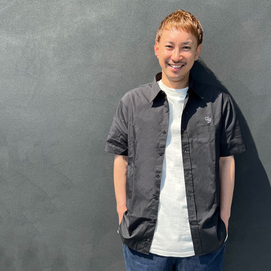 オリジナル刺繍入り半袖シャツ