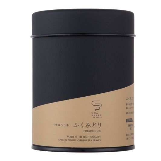 ＊2025新茶＊ふくみどり-埼玉狭山-棒ほうじ茶-茶缶Ver