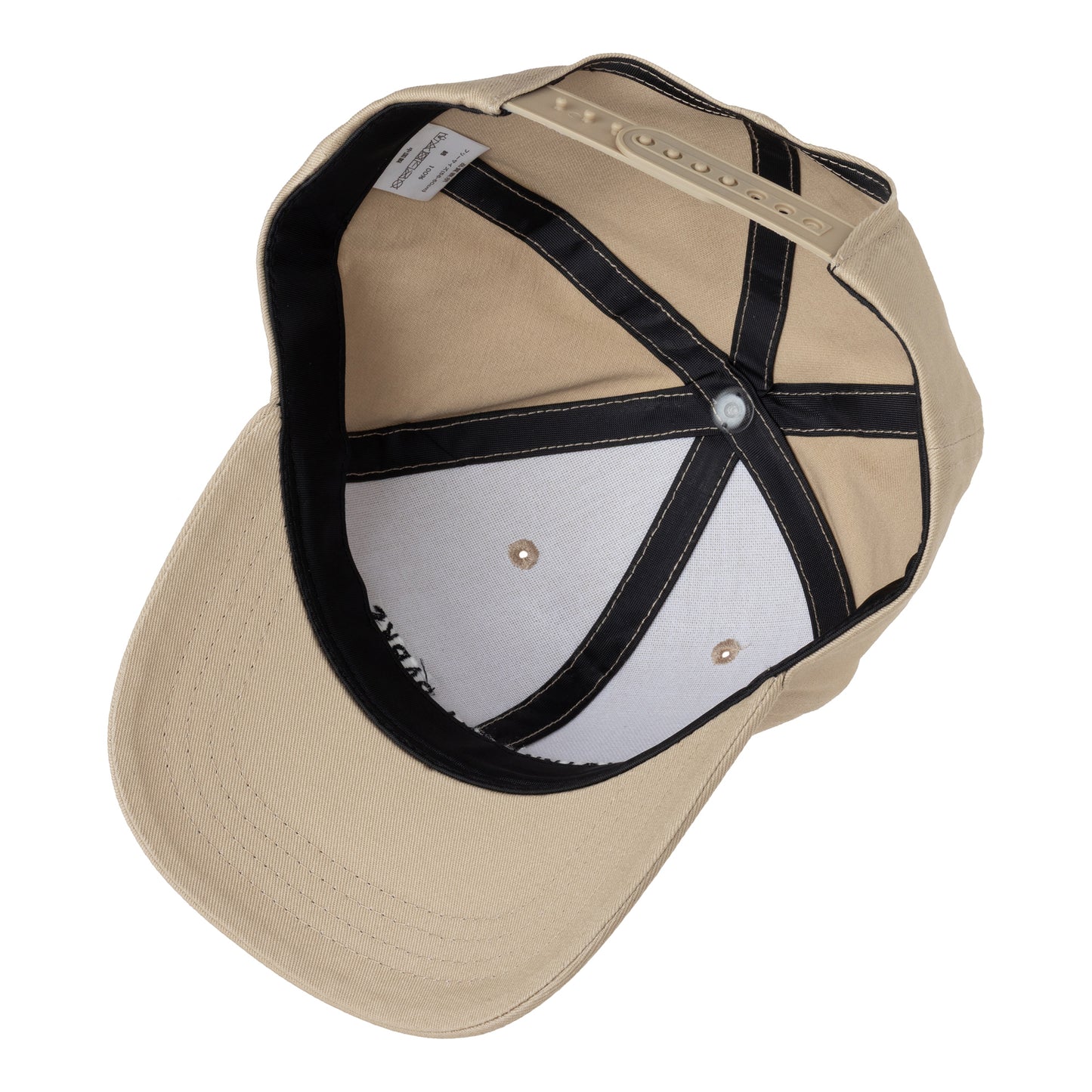 原版棒球帽，附刺繡logo - 米色