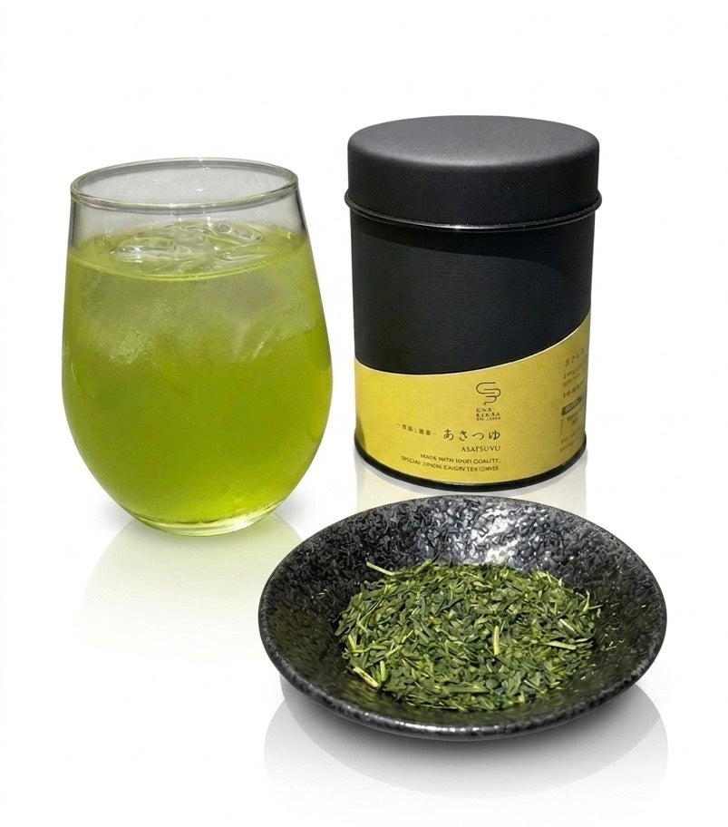 *2025 New Tea* [Recommended for Cold Brewing] Asatsuyu -Kagoshima Chiran- Deep Steamed Sencha - Tea Can Version