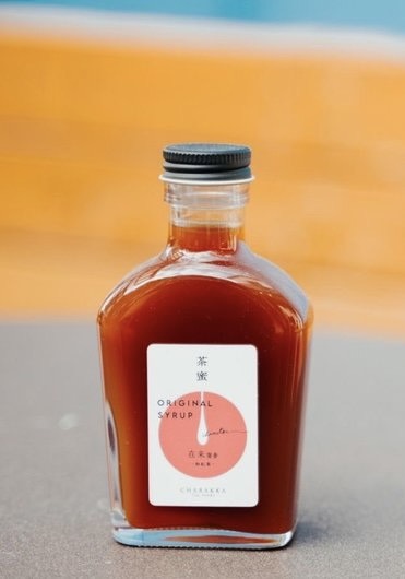 自家製日本茶シロップ −和紅茶−