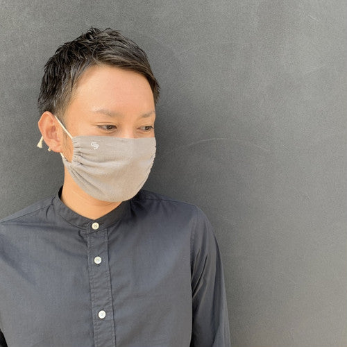 オリジナルお茶染め布マスク