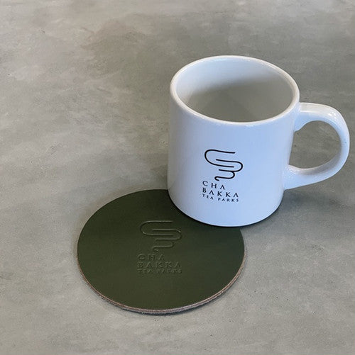 オリジナルレザーコースター