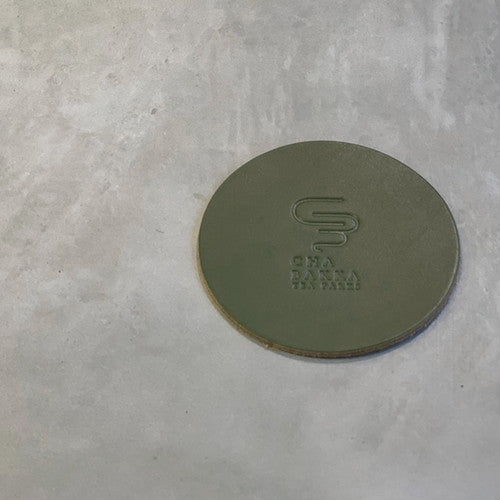 オリジナルレザーコースター