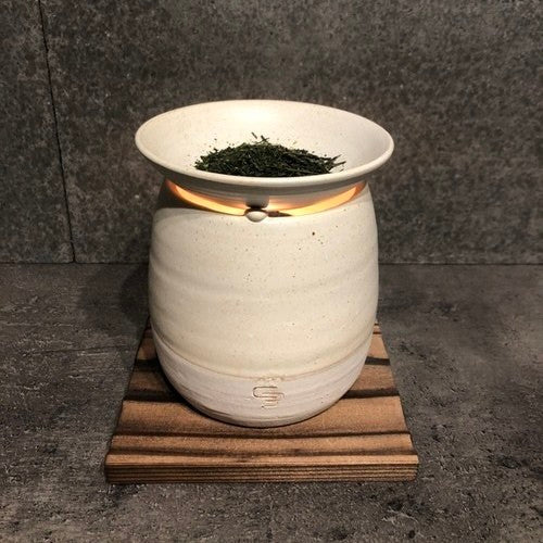 【冬ギフトおすすめ】オリジナル常滑焼茶香炉 & 専用茶葉セット